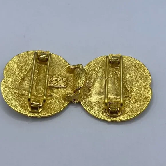 Douglas Paquette NWOT sail boat, belt buckle. - joarbit.com